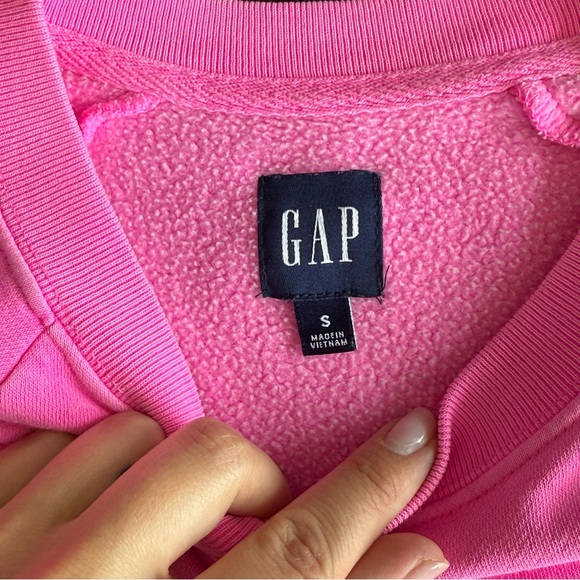 Gap Bright Pink Sweatshirt - Picture 2 of 5